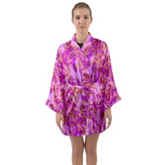 Pretty In Pink Long Sleeve Kimono Robe by 1dsignmovesu