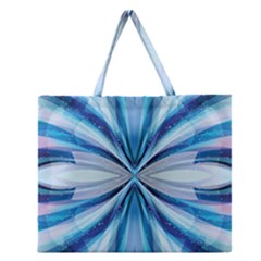 Abstract Design Zipper Large Tote Bag by LoolyElzayat