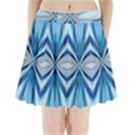 Abstract Design Pleated Mini Skirt View1