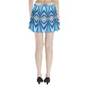 Abstract Design Pleated Mini Skirt View2