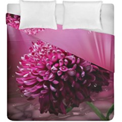 Majestic Flowers Duvet Cover Double Side (king Size) by LoolyElzayat