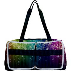 Colorful Space Rainbow Stars Multi Function Bag	