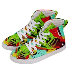 Untitled Island 6 Women s Hi-top Skate Sneakers by bestdesignintheworld