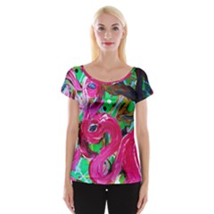 Flamingo   Child Of Dawn 1 Cap Sleeve Tops by bestdesignintheworld