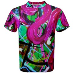 Flamingo   Child Of Dawn 2 Men s Cotton Tee by bestdesignintheworld