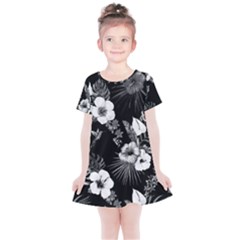 Tropical Pattern Kids  Simple Cotton Dress by Valentinaart