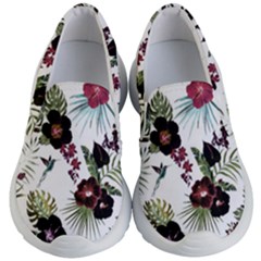 Tropical Pattern Kid s Lightweight Slip Ons by Valentinaart