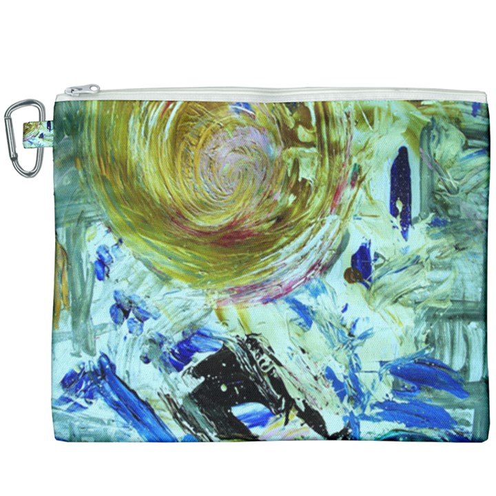 June Gloom 6 Canvas Cosmetic Bag (XXXL)