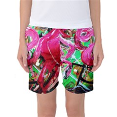 Flamingo   Child Of Dawn 9 Women s Basketball Shorts by bestdesignintheworld