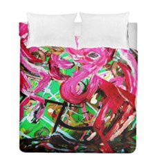 Flamingo   Child Of Dawn 9 Duvet Cover Double Side (full/ Double Size) by bestdesignintheworld