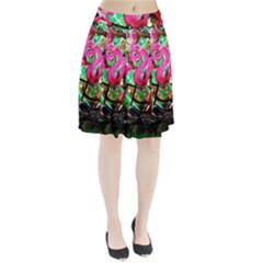 Flamingo   Child Of Dawn 9 Pleated Skirt by bestdesignintheworld