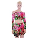 Flamingo   Child Of Dawn 9 Off Shoulder Top with Mini Skirt Set View1