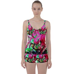 Flamingo   Child Of Dawn 9 Tie Front Two Piece Tankini by bestdesignintheworld