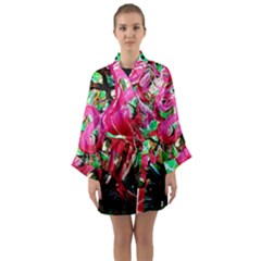 Flamingo   Child Of Dawn 9 Long Sleeve Kimono Robe by bestdesignintheworld