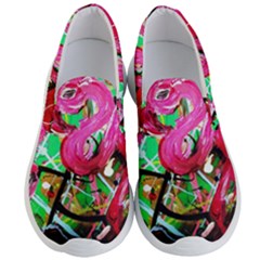 Flamingo   Child Of Dawn 9 Men s Lightweight Slip Ons by bestdesignintheworld