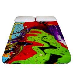 Untitled Island 5 Fitted Sheet (california King Size) by bestdesignintheworld