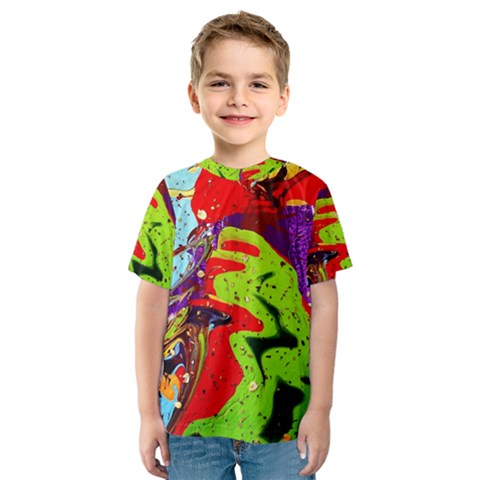 Untitled Island 5 Kids  Sport Mesh Tee by bestdesignintheworld