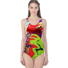 Untitled Island 5 One Piece Swimsuit by bestdesignintheworld