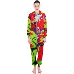 Untitled Island 5 Hooded Jumpsuit (ladies)  by bestdesignintheworld