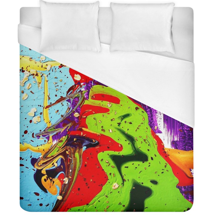 Untitled Island 5 Duvet Cover (California King Size)