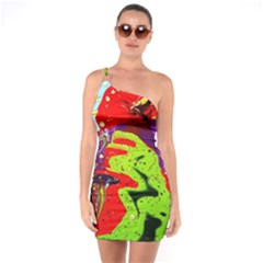 Untitled Island 5 One Soulder Bodycon Dress by bestdesignintheworld