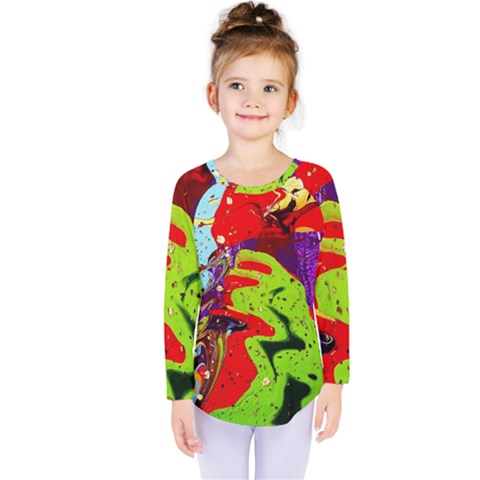 Untitled Island 5 Kids  Long Sleeve Tee by bestdesignintheworld