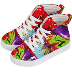 Untitled Island 5 Kid s Hi-top Skate Sneakers by bestdesignintheworld