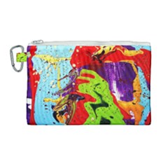 Untitled Island 5 Canvas Cosmetic Bag (large) by bestdesignintheworld