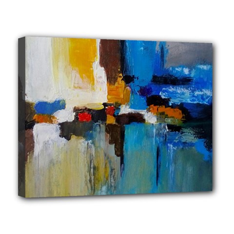 Abstract Canvas 14  X 11  by consciouslyliving