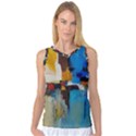 Abstract Women s Basketball Tank Top View1