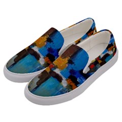 Abstract Men s Canvas Slip Ons by consciouslyliving