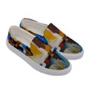 Abstract Women s Canvas Slip Ons View3