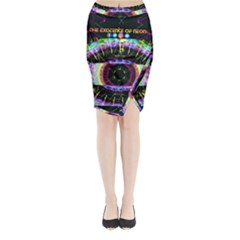 Social Media Rave Leggings Midi Wrap Pencil Skirt