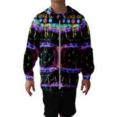 Social Media Rave Leggings Hooded Windbreaker (kids)