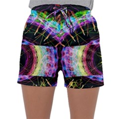 Social Media Rave Leggings Sleepwear Shorts by TheExistenceOfNeon2018