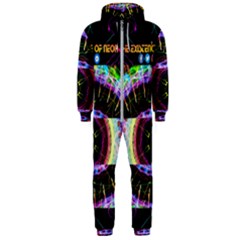 Social Media Rave Leggings Hooded Jumpsuit (men)  by TheExistenceOfNeon2018