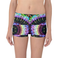 Social Media Rave Leggings Reversible Boyleg Bikini Bottoms