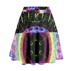 Social Media Rave Leggings High Waist Skirt by TheExistenceOfNeon2018