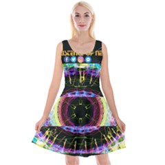 Social Media Rave Apparel Reversible Velvet Sleeveless Dress