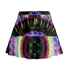 The Existence Of Neon Mini Flare Skirt by TheExistenceOfNeon2018