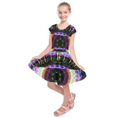 The Existence Of Neon Kids  Short Sleeve Dress by TheExistenceOfNeon2018