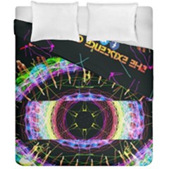 Crowned Existence Of Neon Duvet Cover Double Side (california King Size) by TheExistenceOfNeon2018