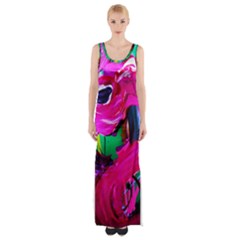 Flamingo   Child Of Dawn 8 Maxi Thigh Split Dress by bestdesignintheworld