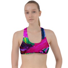 Flamingo   Child Of Dawn 8 Criss Cross Racerback Sports Bra by bestdesignintheworld