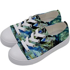 June Gloom 5 Kids  Low Top Canvas Sneakers by bestdesignintheworld