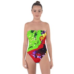 Untitled Island 4 Tie Back One Piece Swimsuit by bestdesignintheworld