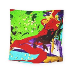 Untitled Island 4 Square Tapestry (small) by bestdesignintheworld