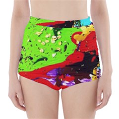 Untitled Island 4 High-waisted Bikini Bottoms by bestdesignintheworld