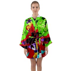 Untitled Island 4 Long Sleeve Kimono Robe