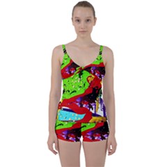 Untitled Island 4 Tie Front Two Piece Tankini